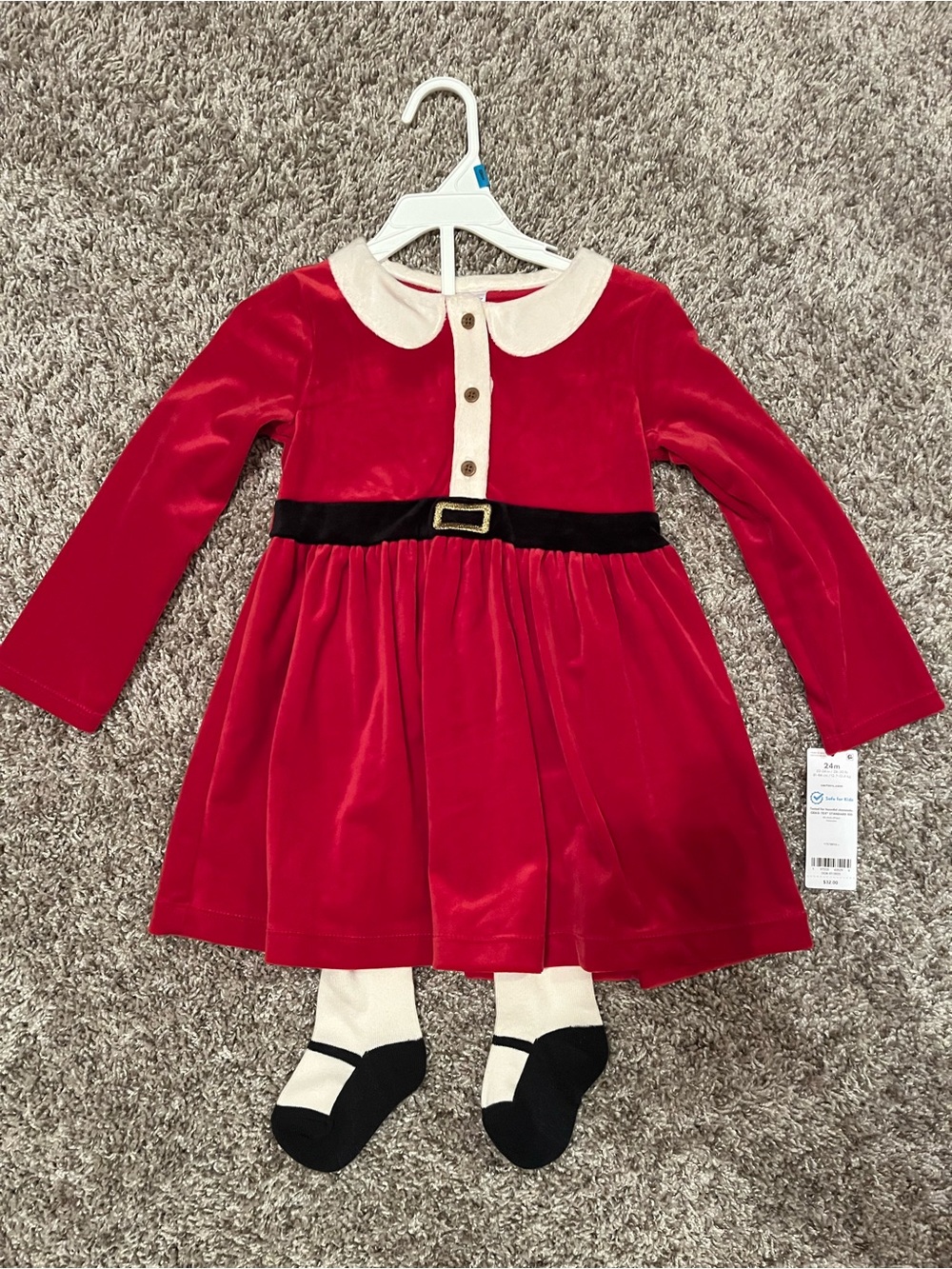 Christmas 24 month girls dress